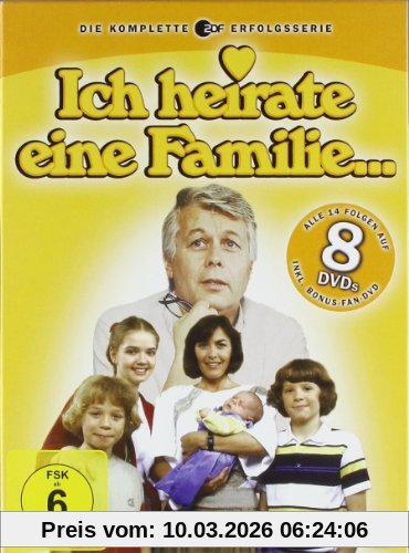 Thekla Carola Wied Ich Heirate Eine Familie - Box (Folgen 1-14) [8 DVDs]