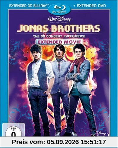 Jonas Brothers - Extended 3D-Edition [Blu-ray] [Limited Edition]