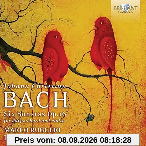 Six Sonatas Op.16 for Harpsichord and Violin