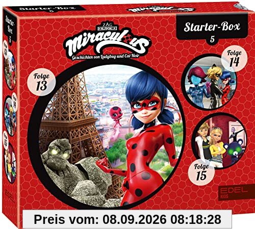 Miraculous - Starter-Box 5 (13 - 15) - Die Original-Hörspiele zur TV-Serie