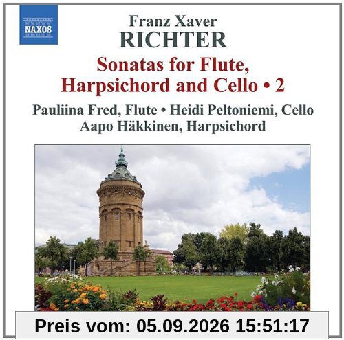 Sonaten für Flöte,Cembalo und Cello Vol.2