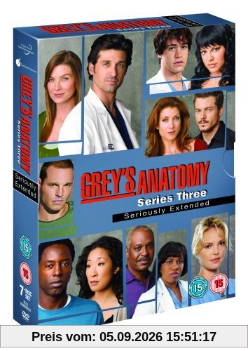 Grey's Anatomy - Complete - Season 3 [UK Import]