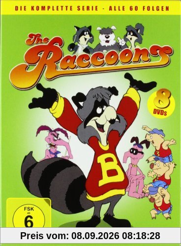 The Raccoons - Die komplette Serie - Alle 60 Folgen (8 DVDs)