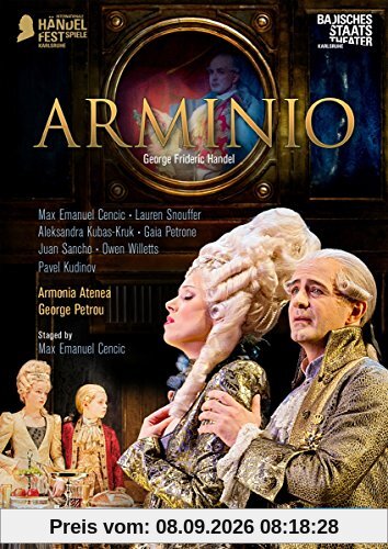 Handel: Arminio [Max Emanuel Cencic; Gaia Petrone; Lauren Snouffer; Juan Sancho; Pavel Kudinov] [C Major Entertainment: 744408] [2 DVDs]