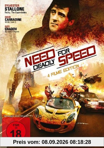 Need for Deadly Speed (4 Filme Edition: Street Racer / Death Race 2000 / Death Race 3000 & Russian Transporter)