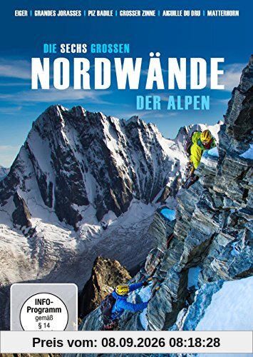 Die sechs großen Nordwände der Alpen [2 DVDs]