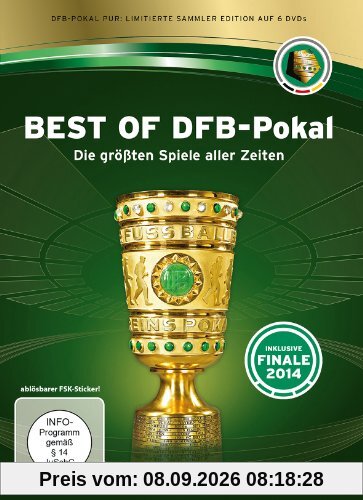 Best of DFB-Pokal - Die größten Spiele aller Zeiten [6 DVDs] Limitierte Sammleredition
