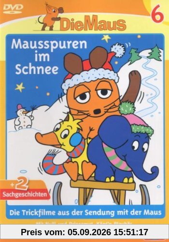 Die Maus 6 - Mausspuren im Schnee