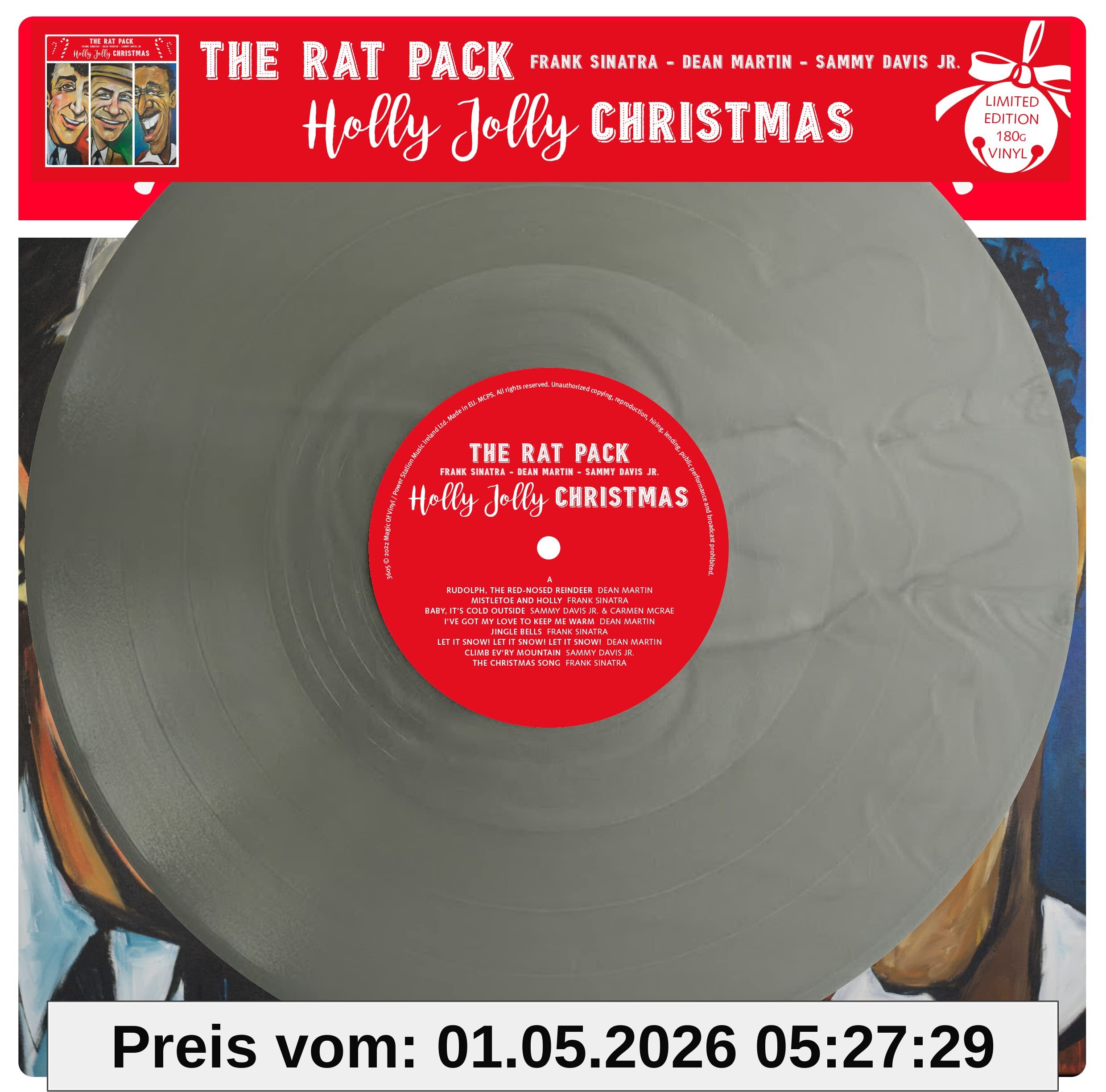 The Rat Pack -Holly Jolly Christmas - Limitiert - 180gr. silver[ Limited Edition / colored Vinyl / 180g Vinyl] [Vinyl LP]