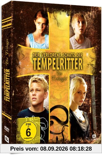 Der verlorene Schatz der Tempelritter - Die Trilogie [3 DVDs]