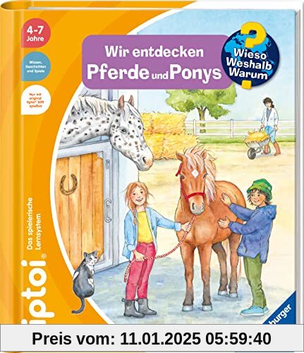 tiptoi® Wieso? Weshalb? Warum? Wir entdecken Pferde und Ponys