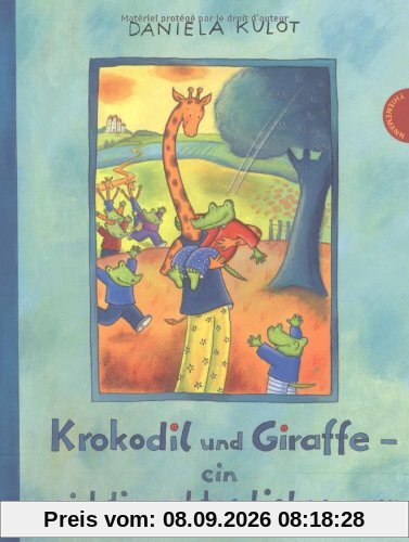 Krokodil und Giraffe - ein richtig echtes Liebespaar