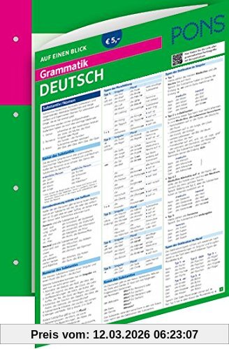 Renate Weber Pons Grammatik Auf Einen Blick Deutsch
