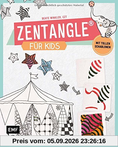 Zentangle für Kids: Mit tollen Schablonen!