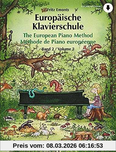 Fritz Emonts Europäische Klavierschule (Europäische Klavierschule, Band 2)