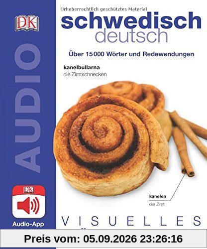 Visuelles Wörterbuch Schwedisch Deutsch: Mit Audio-App - jedes Wort gesprochen