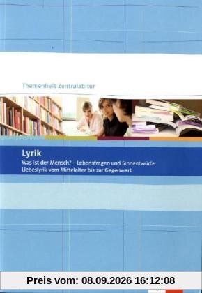 Lyrik. Themenheft Zentralabitur 10. bis 12. Klasse. Niedersachsen