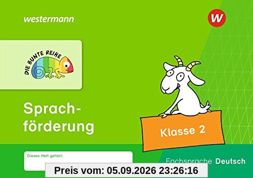 DIE BUNTE REIHE - Deutsch: Sprachförderung Klasse 2