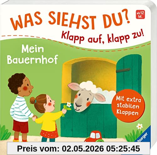 Was siehst du? Klapp auf, klapp zu! Mein Bauernhof