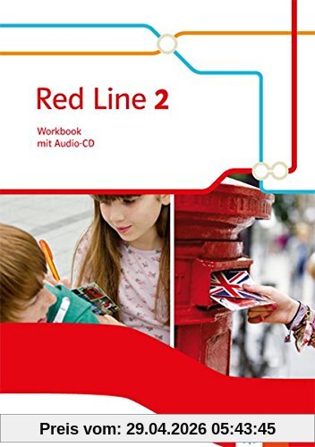 Red Line / Workbook mit Audio-CD und CD-ROM: Ausgabe 2014 / Ausgabe 2014