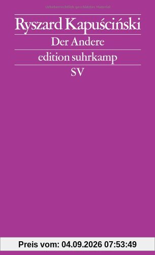 Der Andere (edition suhrkamp)