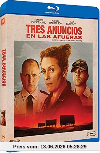 Martin McDonagh Tres Anuncios En Las Afueras [Blu-ray]