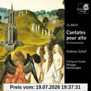 Andreas Scholl Cantates Pour Alto, Bwv 35, 54 & 170 (Alt-Solokantaten)