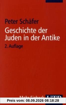 Geschichte der Juden in der Antike. Die Juden Palästinas von Alexander dem Großen bis zur arabischen Eroberung