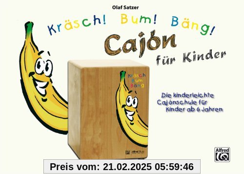 Kräsch! Bum! Bäng! Cajón für Kinder