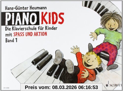 Hans-Günter Heumann Piano Kids, Bd.1, Die Klavierschule Für Kinder Mit Spaß Und Aktion. Band 1. Klavier