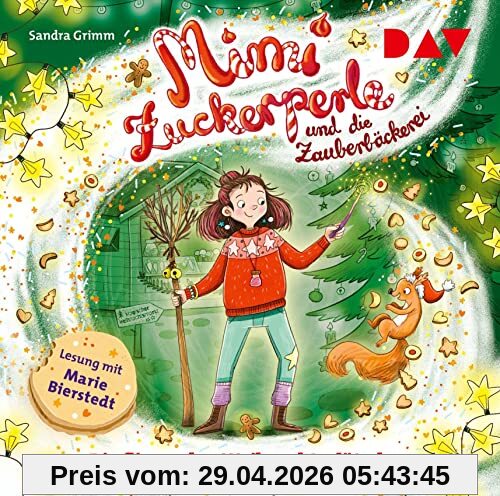 Mimi Zuckerperle und die Zauberbäckerei – Teil 2: Die fliegenden Weihnachtsplätzchen: Ungekürzte Lesung mit Musik mit Marie Bierstedt (1 CD)