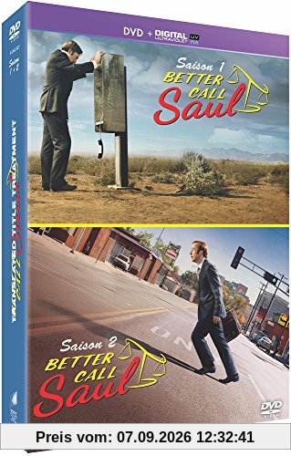 Better Call Saul - Saisons 1 & 2 [DVD + Copie digitale]