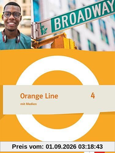 Orange Line 4 Grundkurs: Schulbuch (flexibler Einband) Klasse 8 (Orange Line. Ausgabe ab 2022)