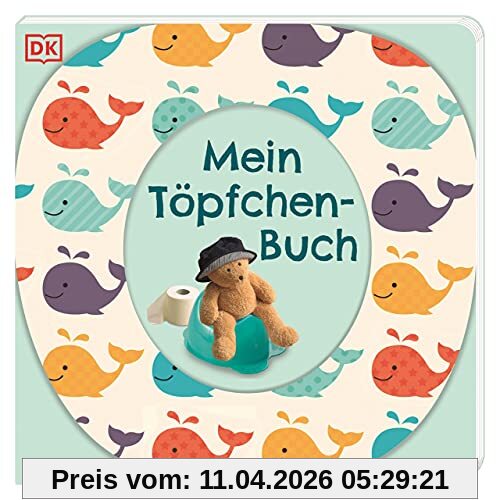 Mein Töpfchen-Buch: Pappbilderbuch ab 2 Jahren mit witzigem Klodeckel-Cover