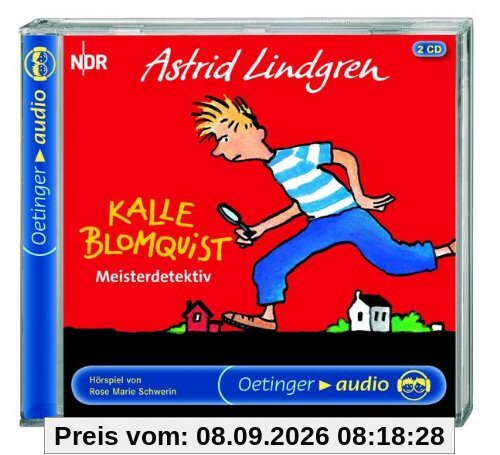 Kalle Blomquist, der Meisterdetektiv. 2 CDs
