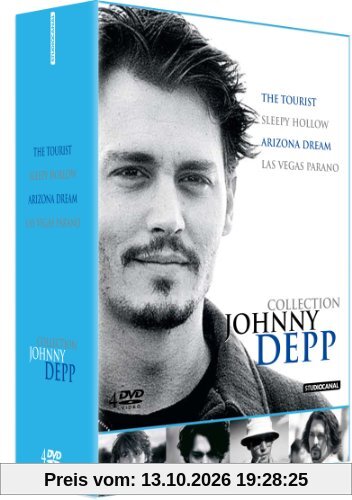 Collection Johnny Depp - Coffret - The Tourist + Sleepy Hollow + Arizona Dream + Las Vegas Parano