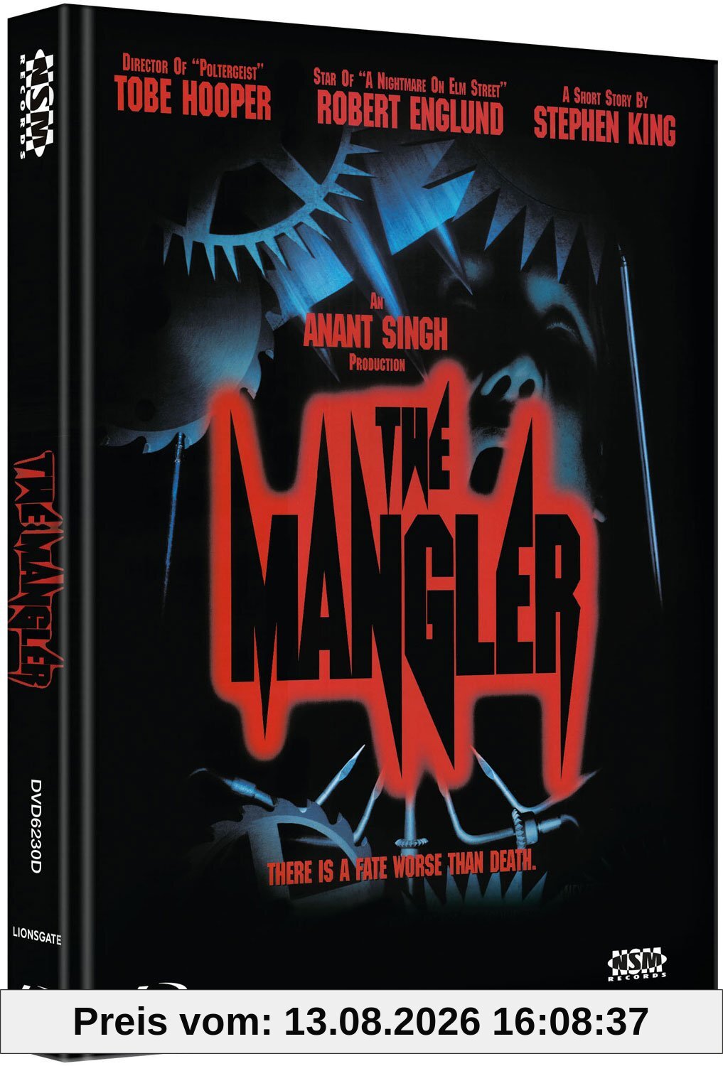 The Mangler - Unrated/Mediabook (+ DVD) [Blu-ray] [Limited Collector's Edition]