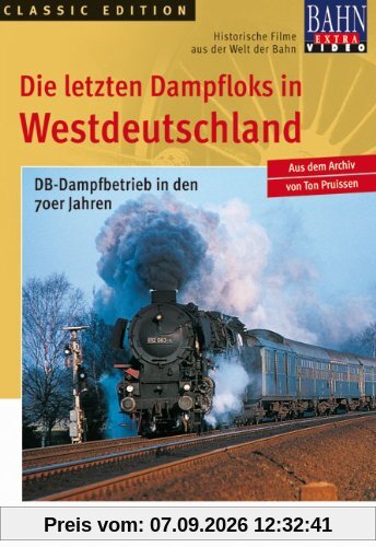 DVD Die letzten Dampfloks in Westdeutl.