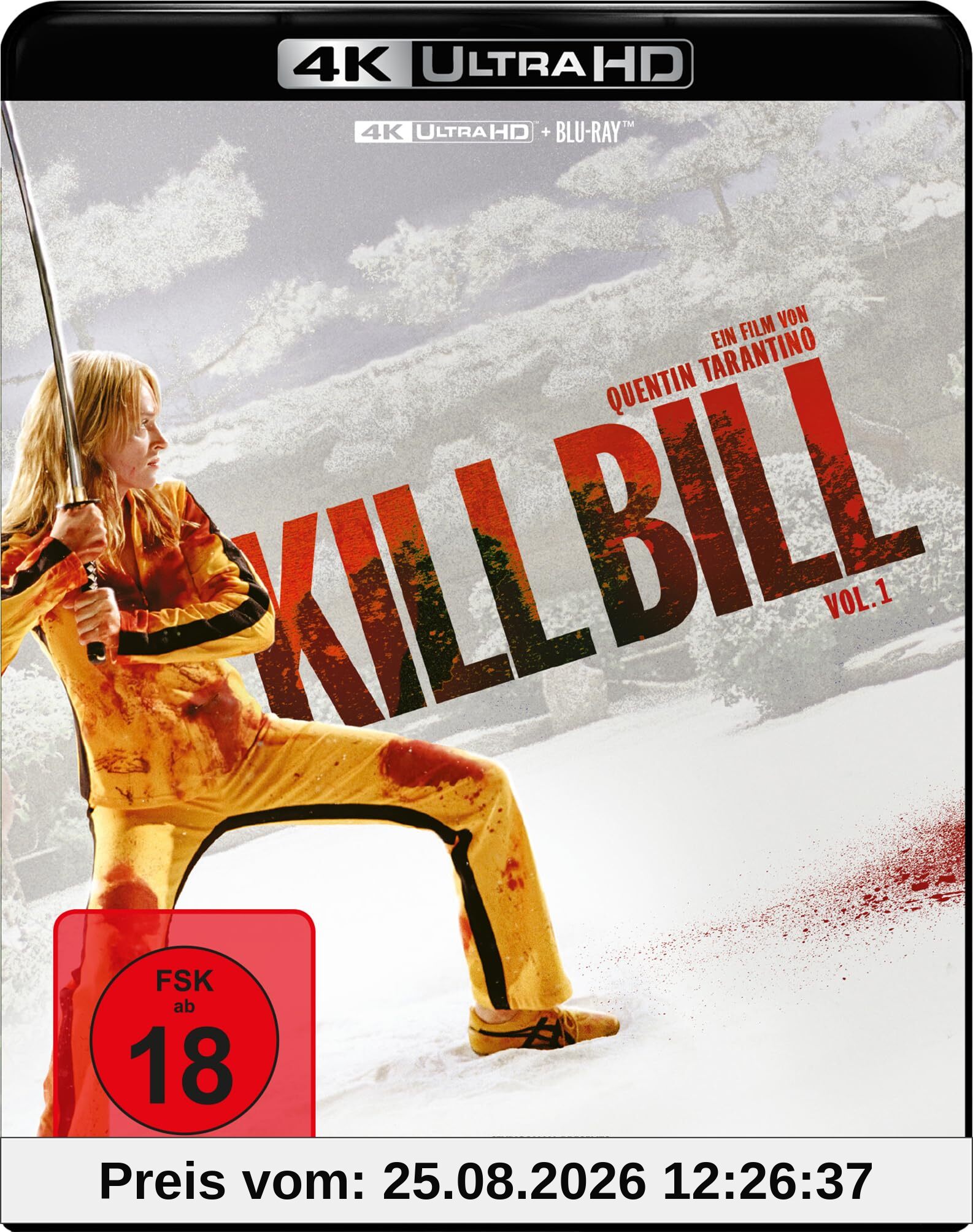 Kill Bill - Volume 1 (4K-UHD + Blu-ray)