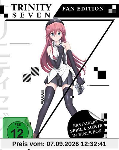 Trinity Seven - Die komplette Serie - Episode 1-12 + Movie [Blu-ray]