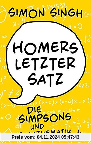 Homers letzter Satz: Die Simpsons und die Mathematik