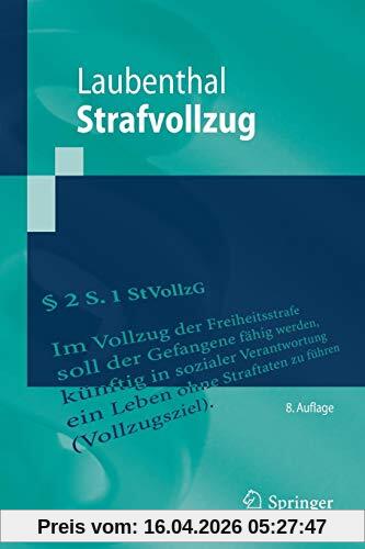 Strafvollzug (Springer-Lehrbuch)