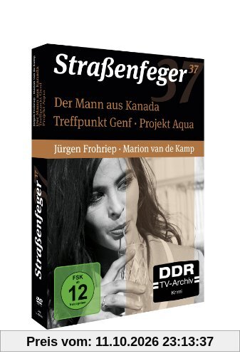 Straßenfeger 37 - Treffpunkt Genf/Der Mann aus Kanada/Projekt Aqua [4 DVDs]