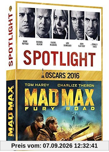 Coffret Oscars 2016 : Spotlight + Mad Max Fury Road