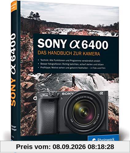 Sony a6400: Das Handbuch zur Kamera