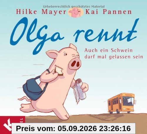 Olga rennt: Auch ein Schwein darf mal gelassen sein