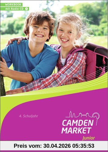 Camden Market Junior: Workbook 4 mit Audio-CD