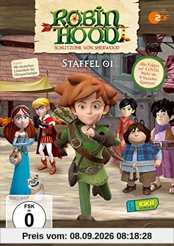 Robin Hood - Schlitzohr von Sherwood - Die komplette 1. Staffel [4 DVDs]