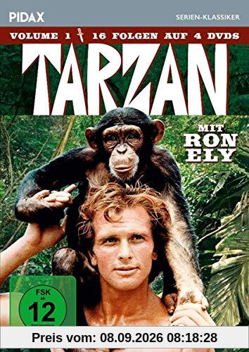 Tarzan, Vol. 1 / 16 Folgen der Kultserie mit Ron Ely (Pidax Serien-Klassiker) [4 DVDs]