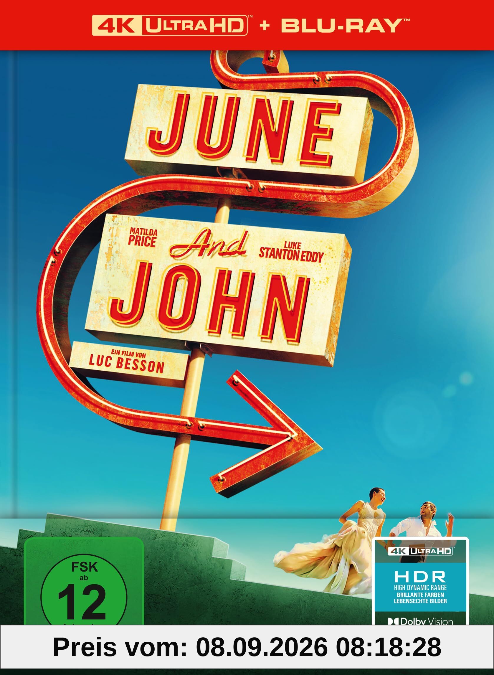 June and John - Limitiertes Mediabook (4K Ultra HD + Blu-ray)